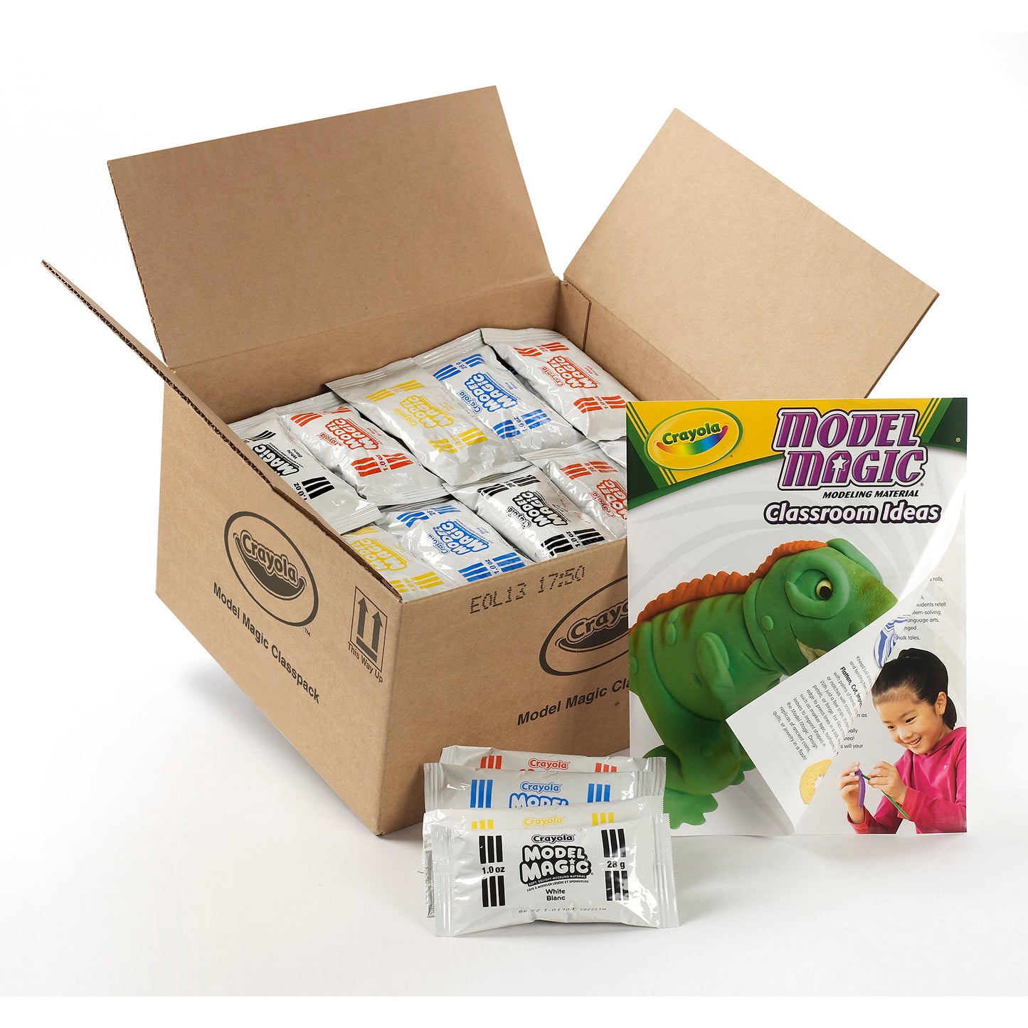 Crayola Model Magic Primary Colors Classpack - Assorted, 75 Packs