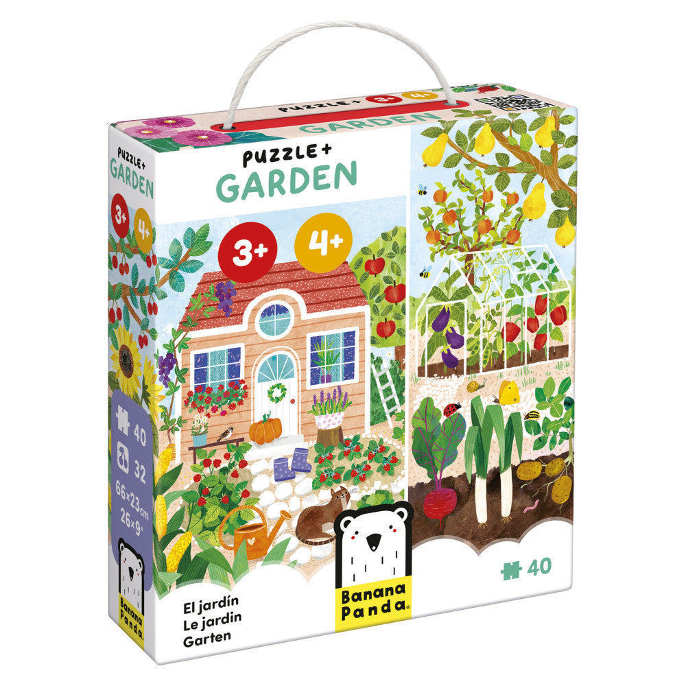 Banana Panda Puzzle Géant Animal Match – 34 Pièces, 96x64 Cm – Activité D’association Bébés-parents Pour Tout-petits Dès 2 Ans