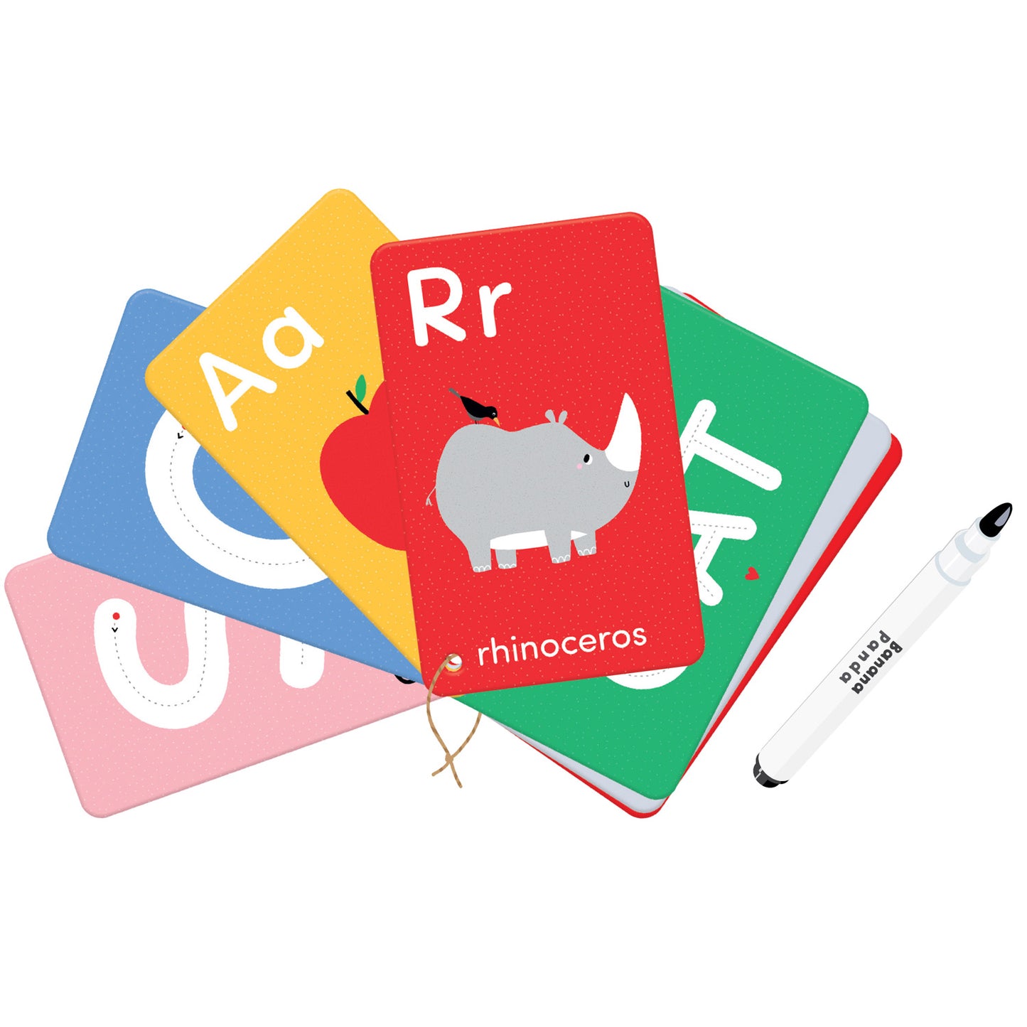 Banana Panda Let's Write and Wipe Letters