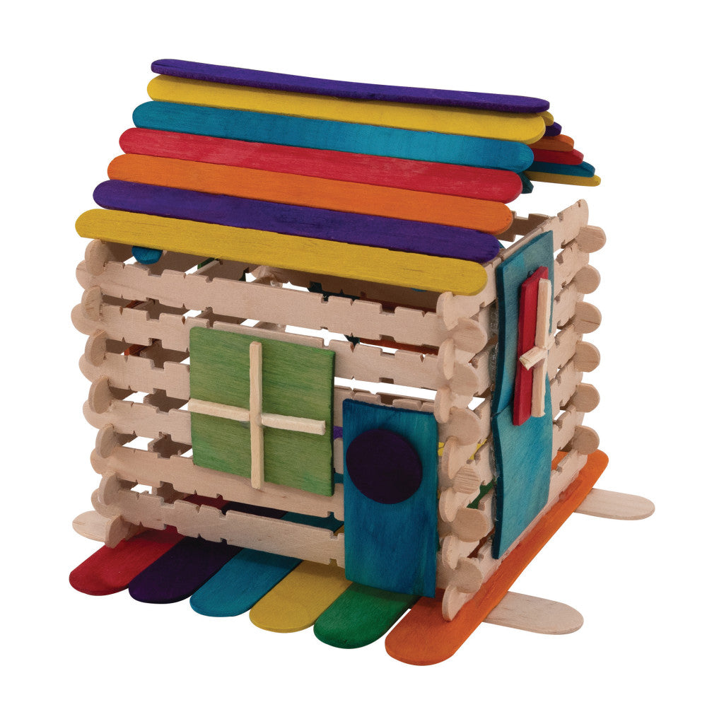 Creativity Street Wood Crafts Mega Activity Box - Color Blast