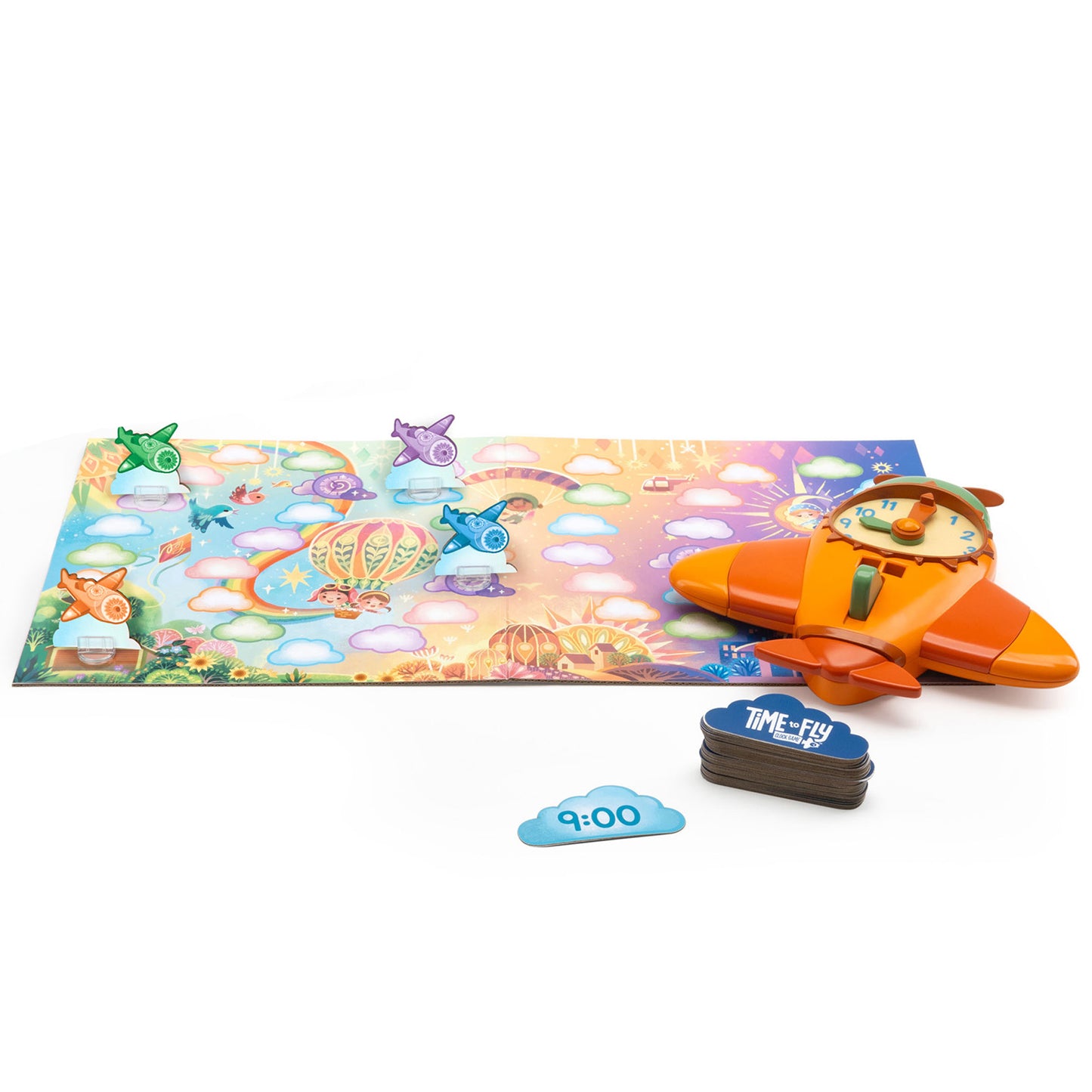 Educational Insights Time Flies Game - Learn to Tell Time