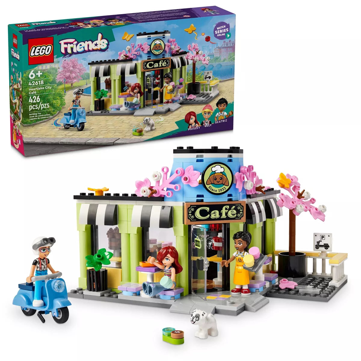 LEGO Friends Heartlake City Cafe 426-Piece Building Set Toy
