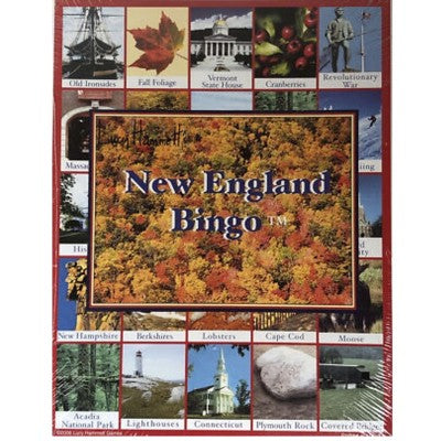 Lucy Hammett New England Bingo Family Board Game