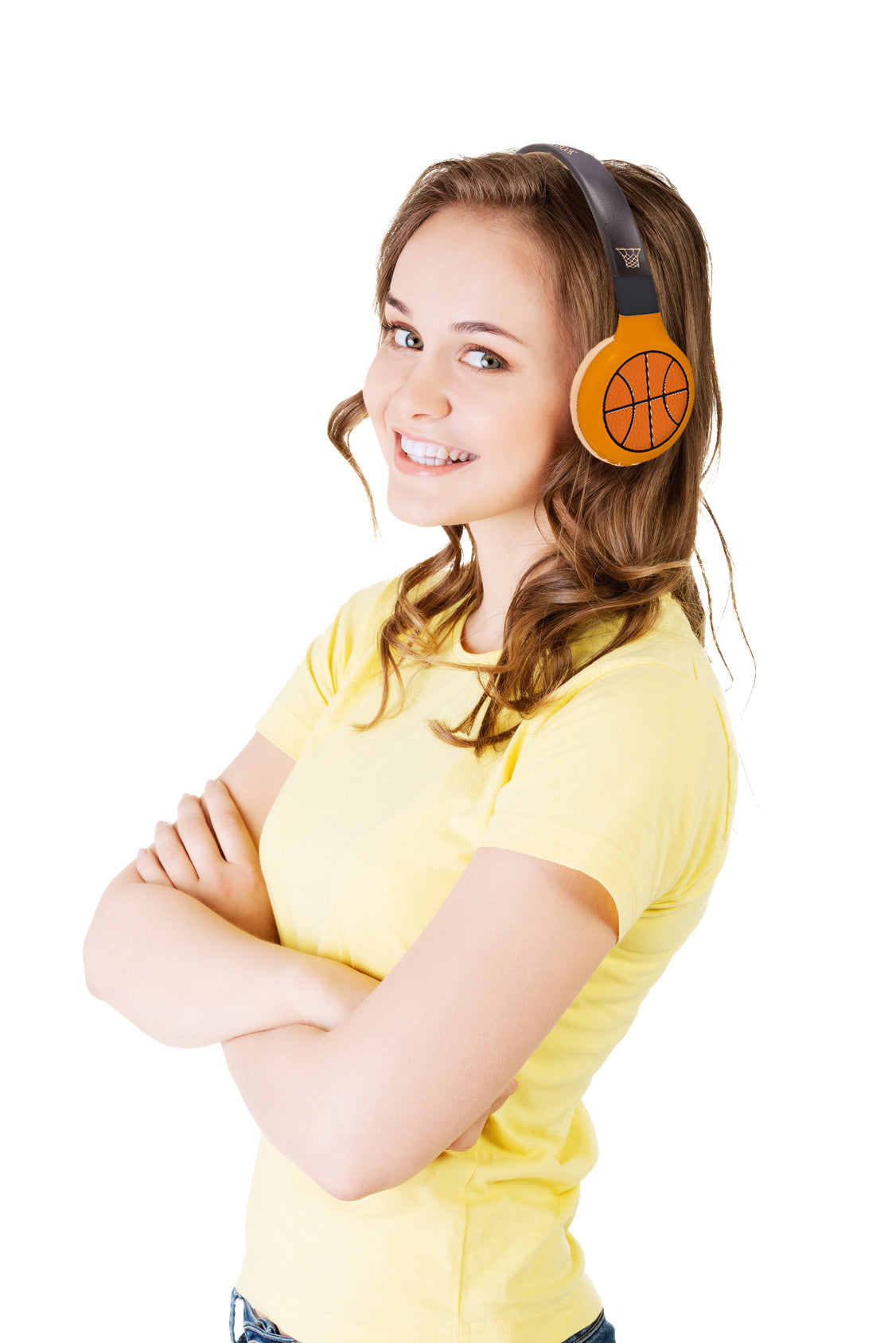2 in 1 Bluetooth Foldable Basketball Design Headphones