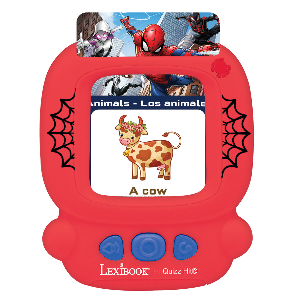Spider-Man Bilingual Interactive Card Reader with 200 Educational Cards