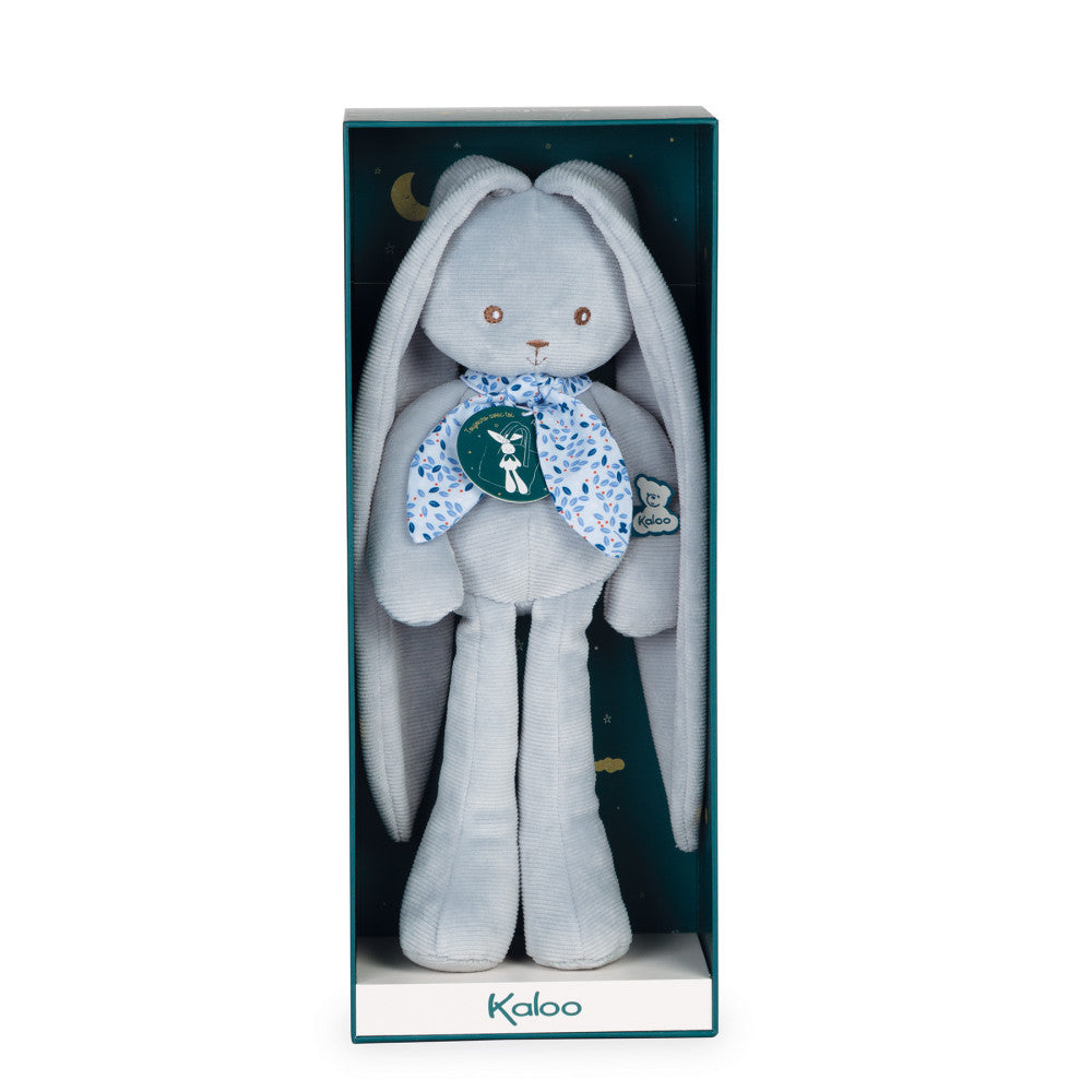 Kaloo Lapinoo 13.65 inch Plush Rabbit Doll - Cheerful Blue