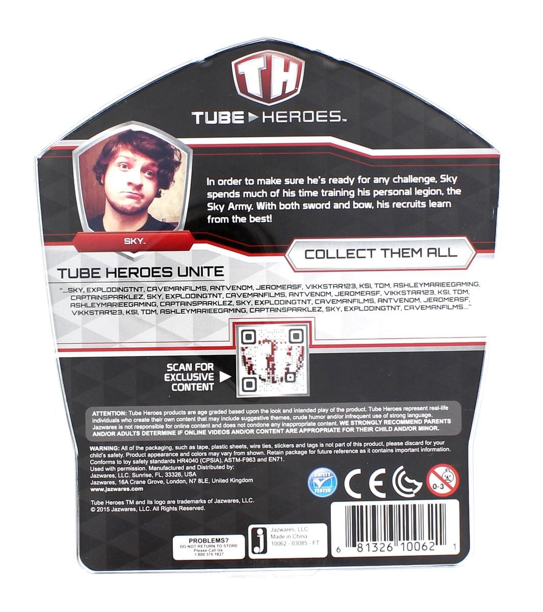 Tube Heroes Sky Hero Pack Adventure Set