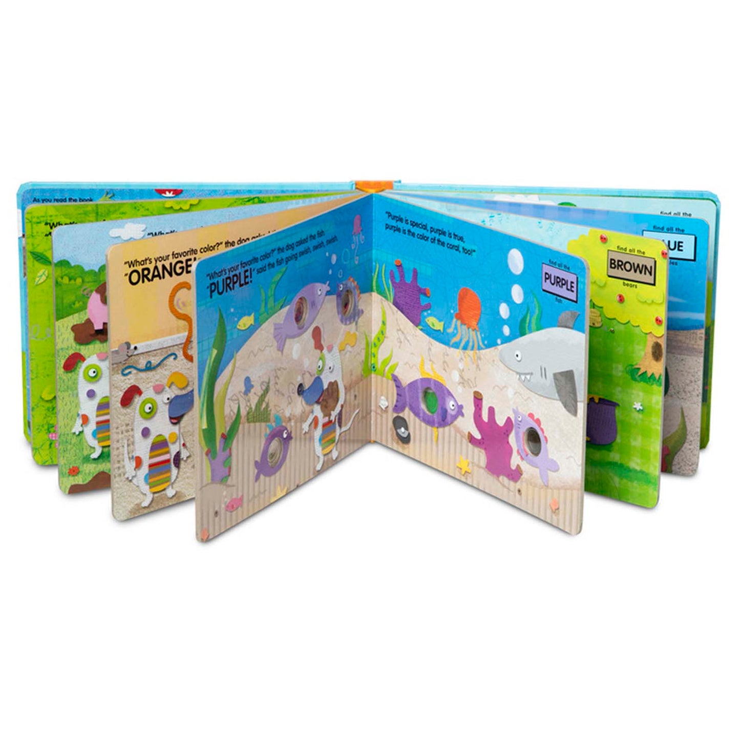 Melissa & Doug Poke-A-Dot! - What's Your Favorite Color? - Interactive Board Book