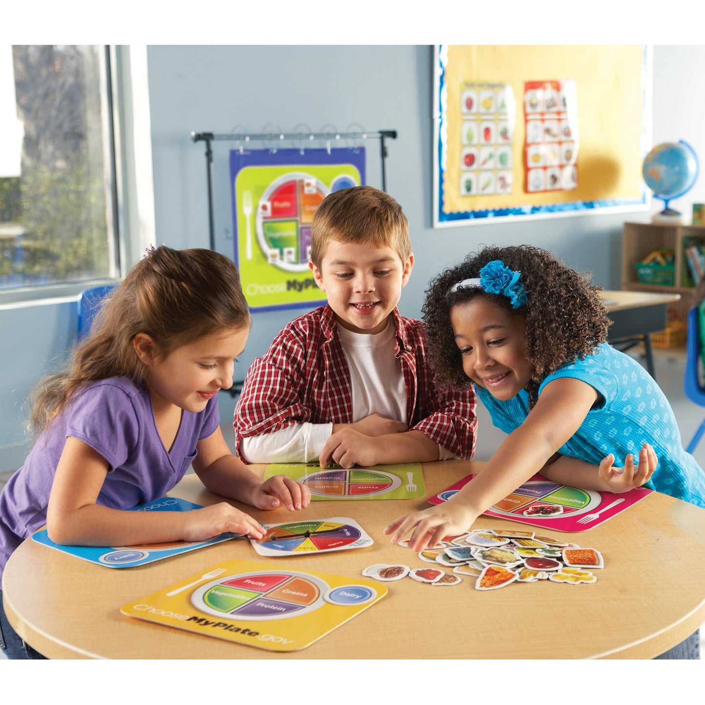 Learning Resources Healthy Helpings MyPlate Nutritional Game