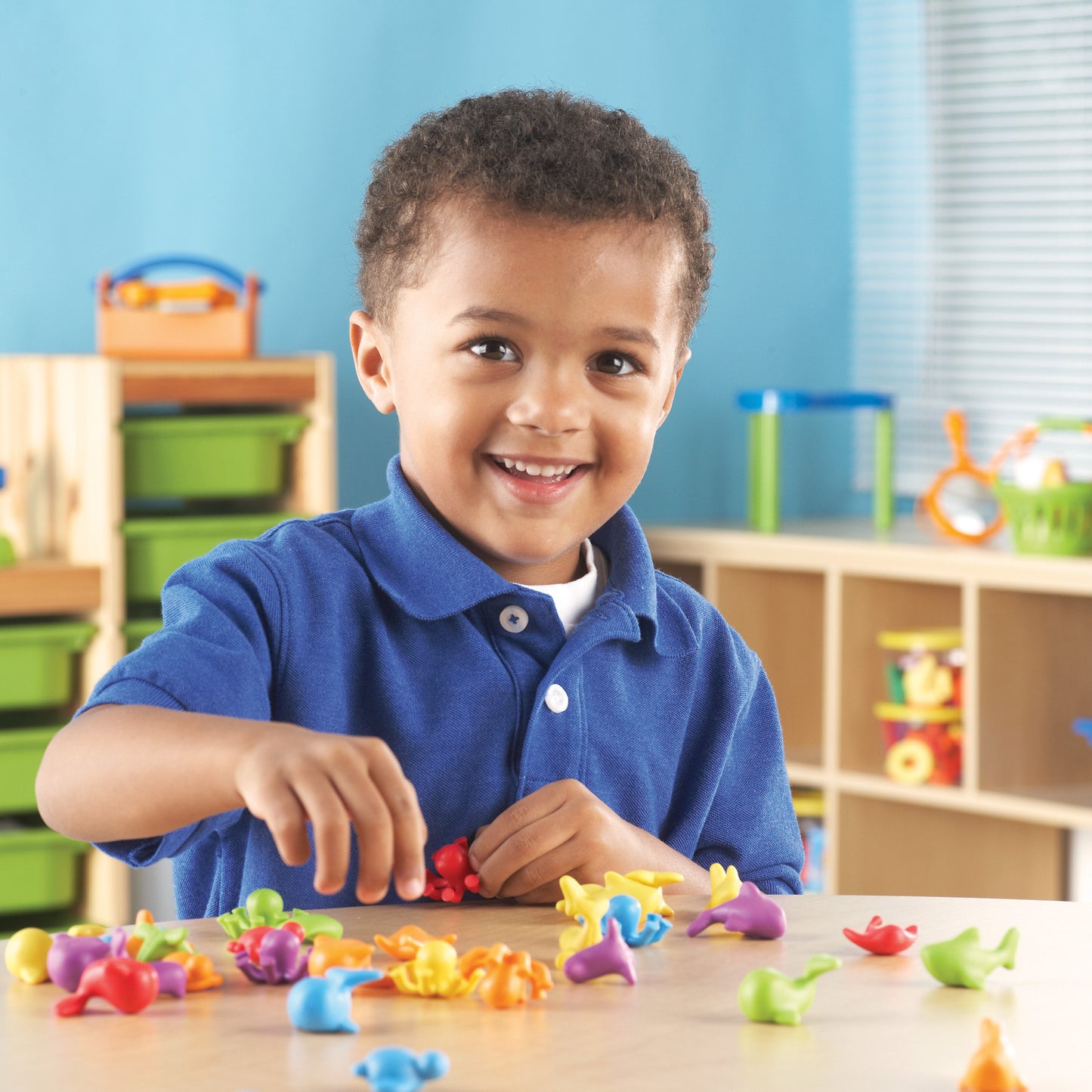 Learning Resources Under the Sea Ocean Counters - Educational Math Toy