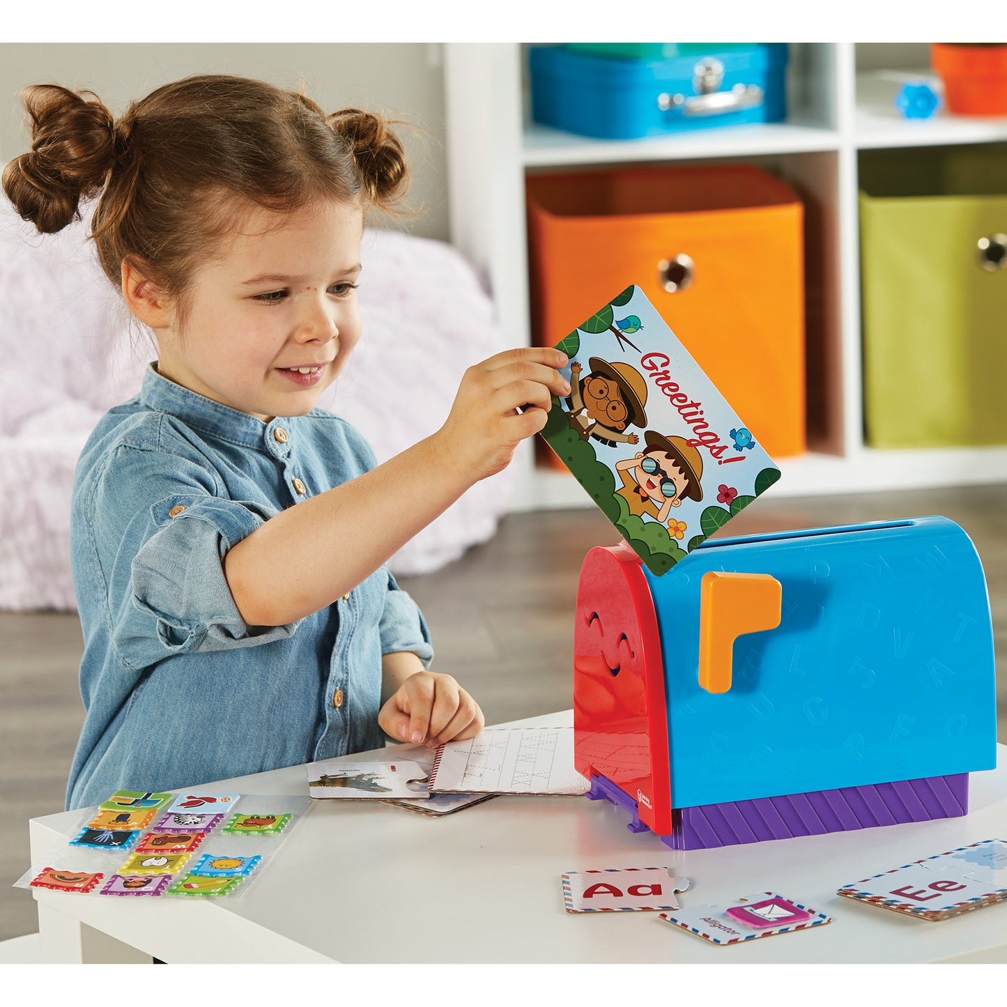 Learning Resources Alphabet Learning Mailbox - Interactive Educational Toy