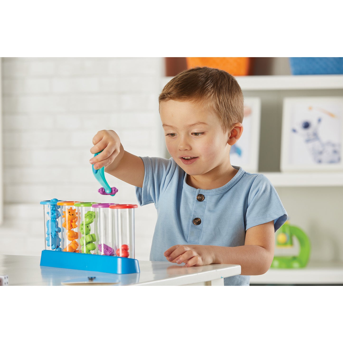 Learning Resources Silly Science - Colorful Germ Sorting Set