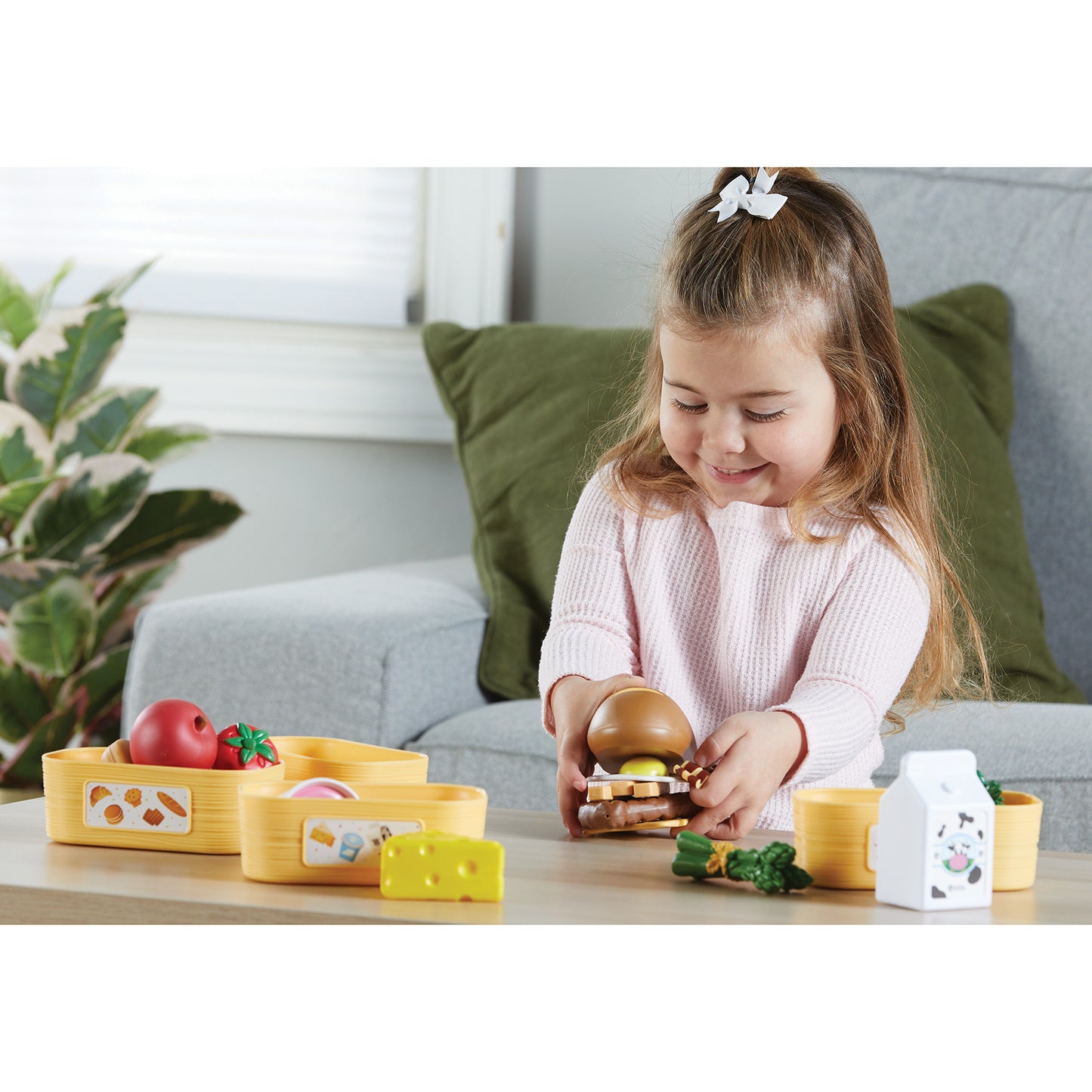 Learning Resources New Sprouts Pick 'n' Sort Food Groups - Educational Play Set