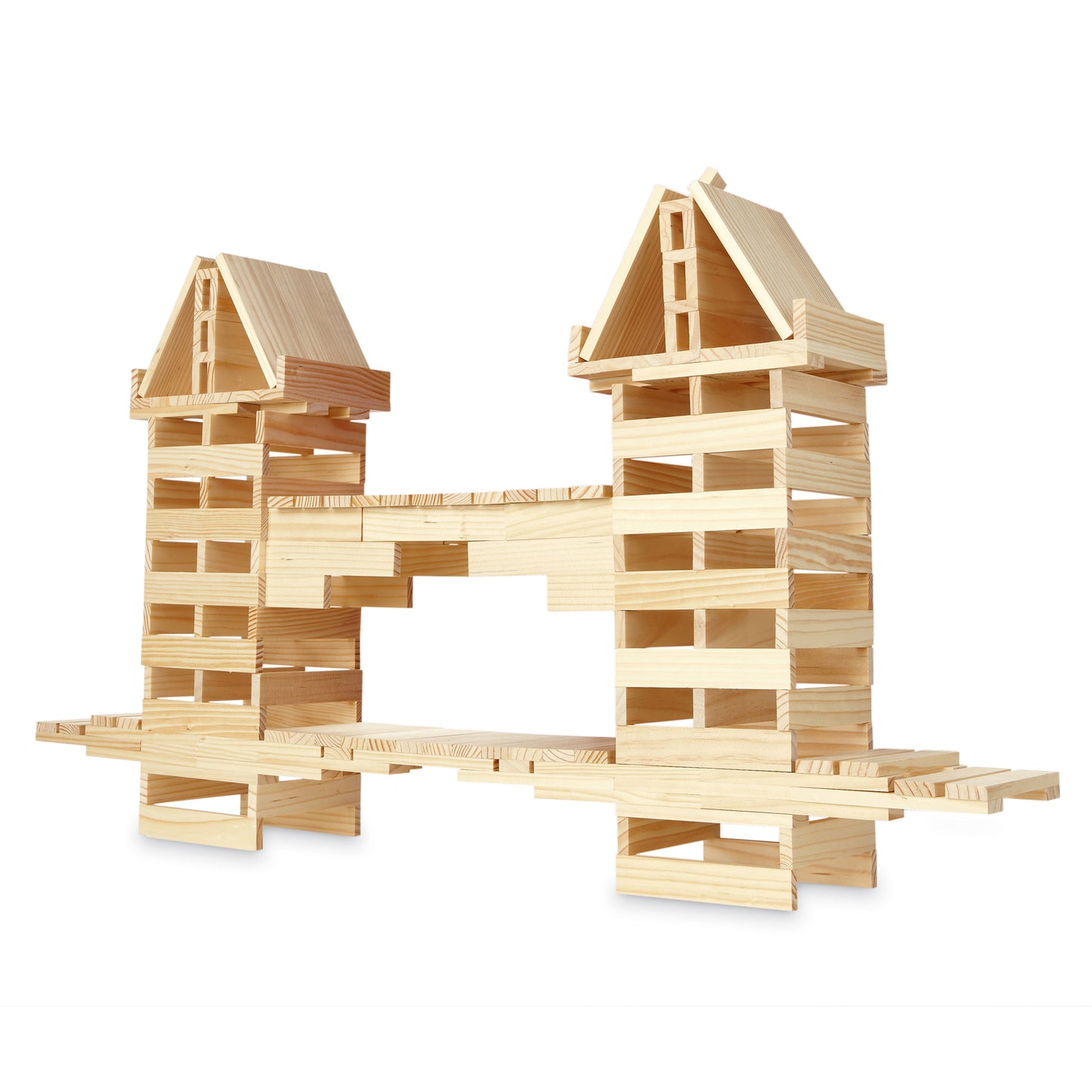 MindWare KEVA Structures 600-Piece Pine Plank Building Set