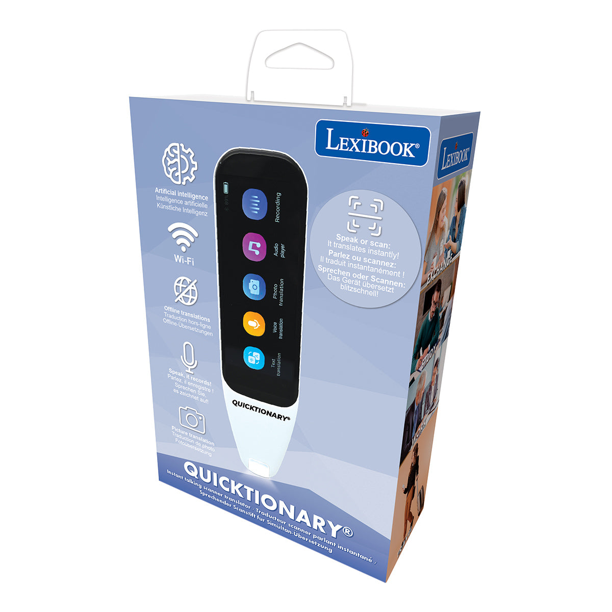 LEXIBOOK QUICKTIONARY The instant talking translator scanner pen based on artificial intelligence