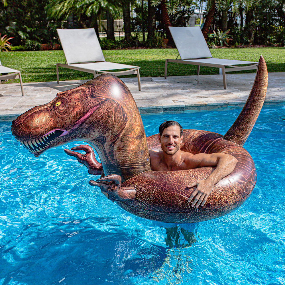T-Rex Dinosaur - 48" Jumbo Pool Tube