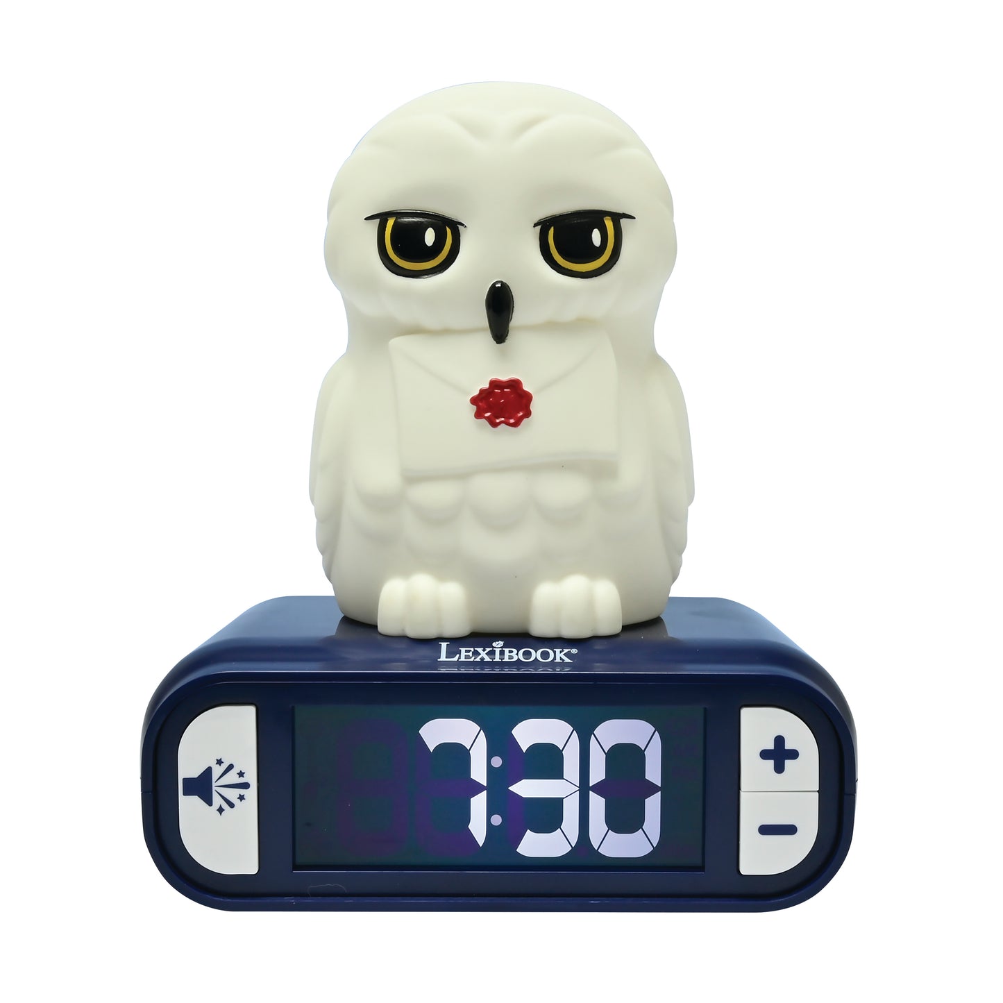 Hedwig Night light Alarm Clock with sounds