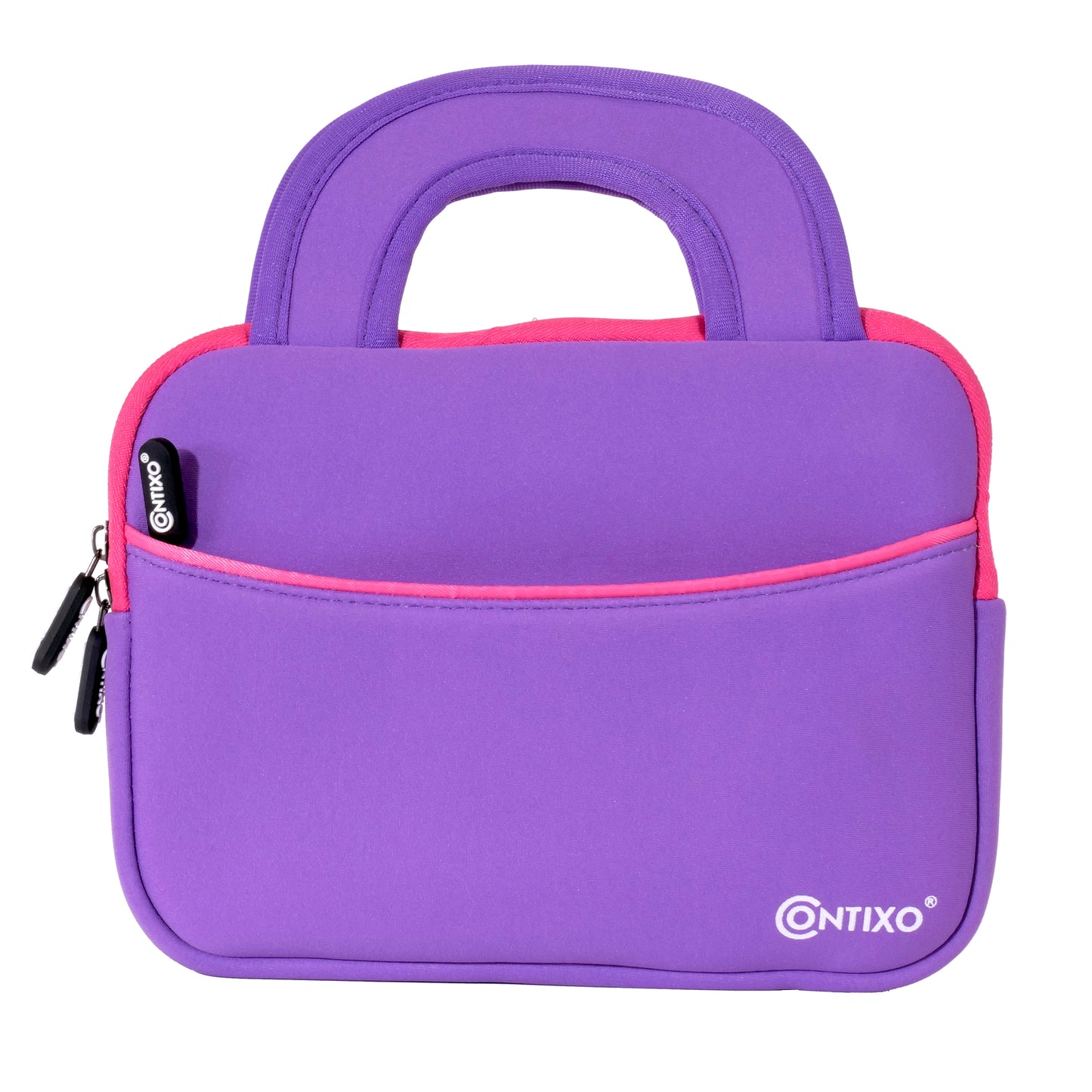 Contixo 7" Kids Tablet Sleeve Case - Vibrant Protective Companion for V8/V9 Tablets, Purple