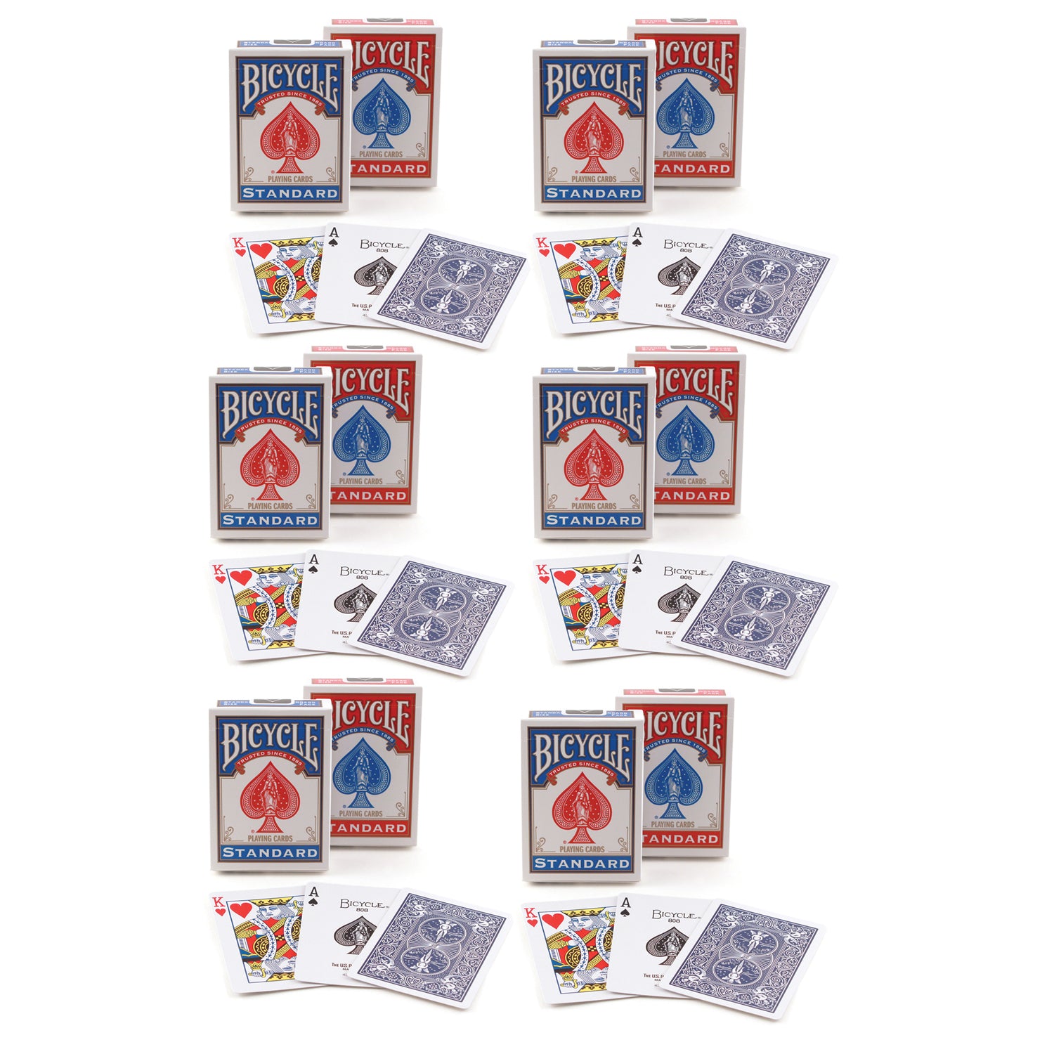 bicycle playing card shop near me Bicycle Standard Index Playing Cards, 6 Decks