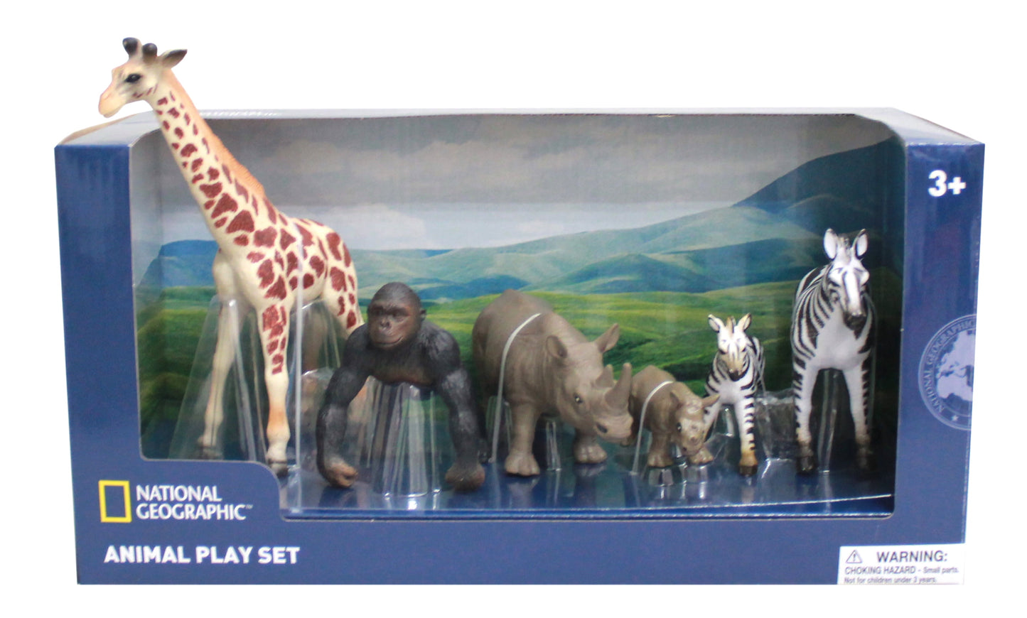 National Geographic Wild Safari 6pc Figure Set