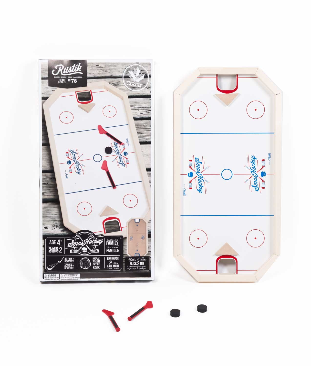 Rustik Smashockey Multicolor Board Game