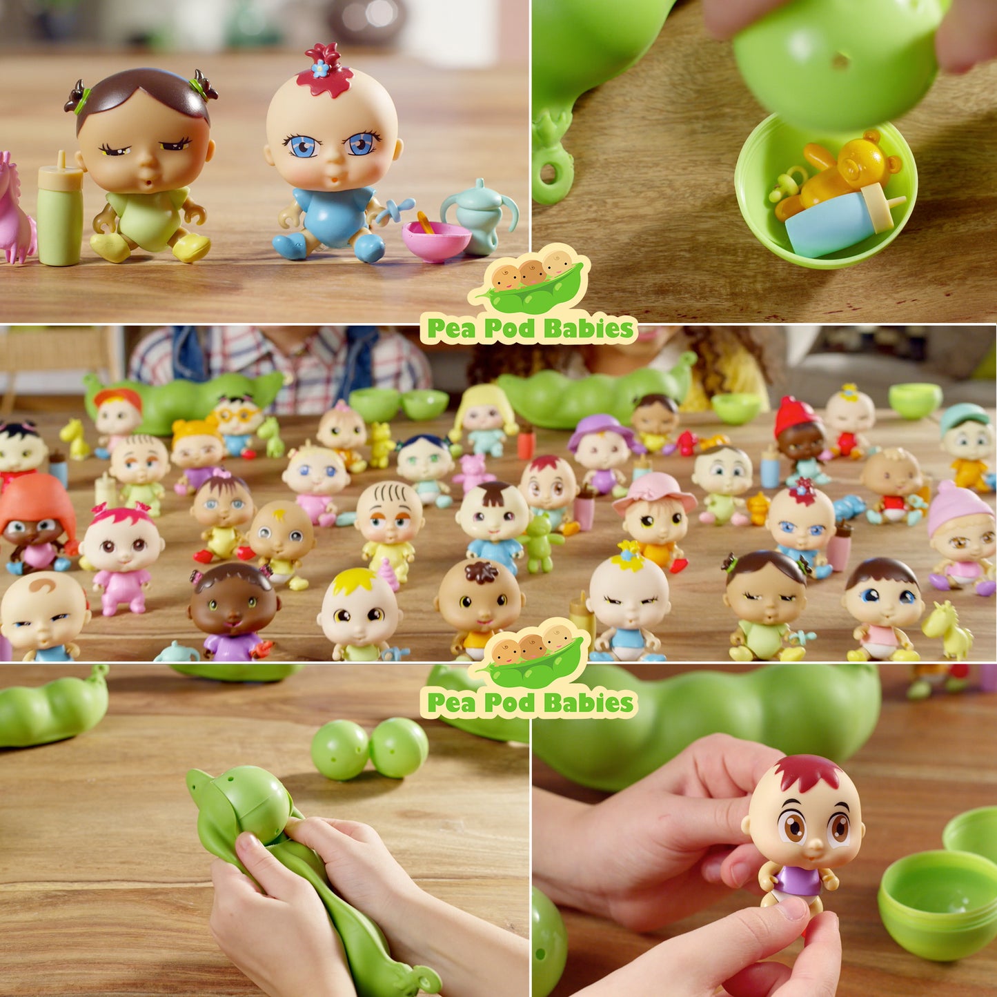 Pea Pod Babies Beach Party Set – 26pc Mini Doll Extravaganza