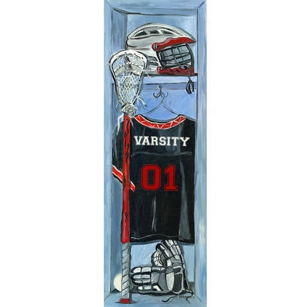 Oopsy Daisys Lacrosse Locker Vibrant Canvas Art