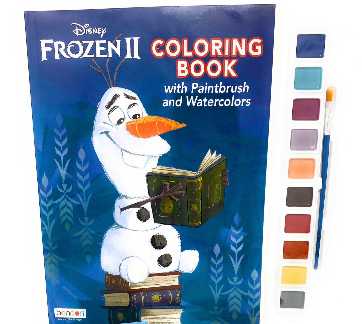 Bendon Frozen 2 Oversized Watercolor Painting Kit - Featuring Elsa and Anna