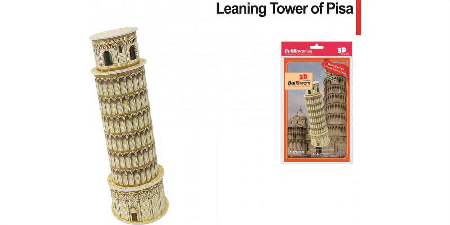 Buildream Leaning Tower of Pisa 3D Puzzle with LED Light