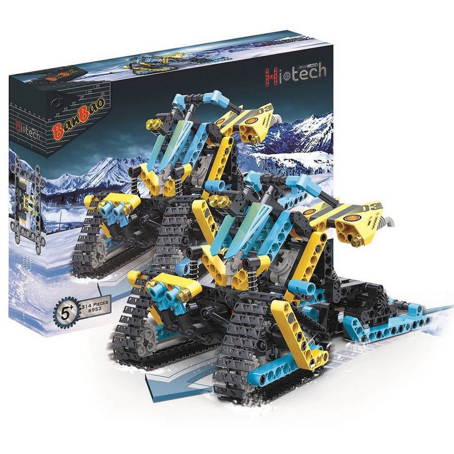BanBao Snow Driver High-Speed Racer Building Kit (314 PCS)