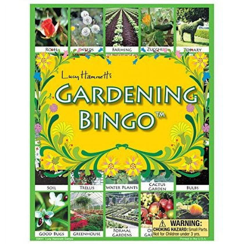 Gardening Bingo Game - Explore Plants, Flowers & Tools