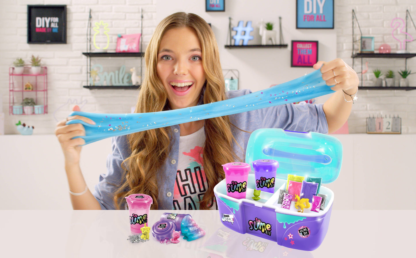 So Slime DIY Slime Caddy Mini Kit - Create Your Own Colorful Slime