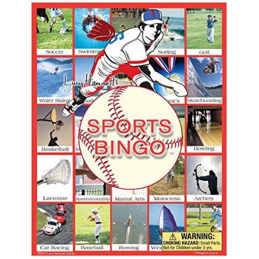 Interactive Sports Bingo Game - Learn Sports, Gear & Rules