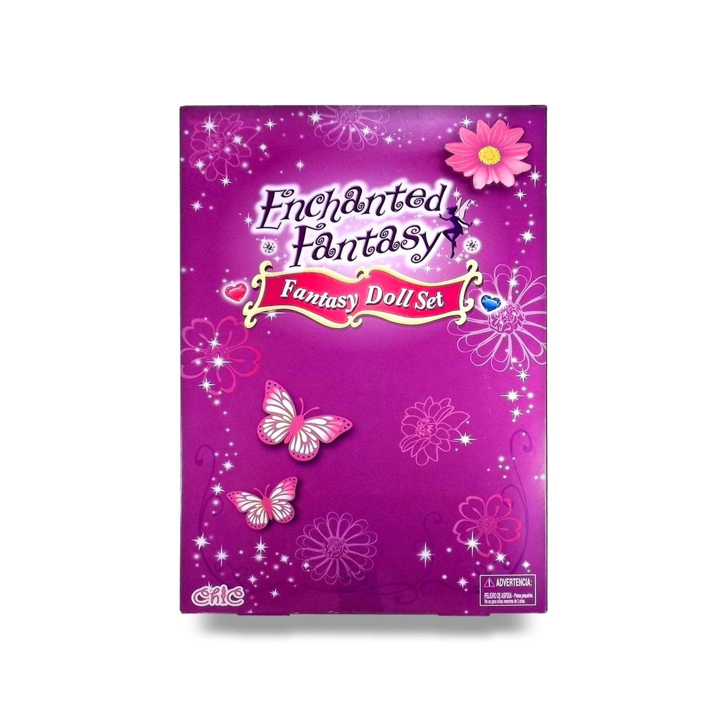 Magical Enchanted Fantasy Fashion Doll Set with Extra Outfits