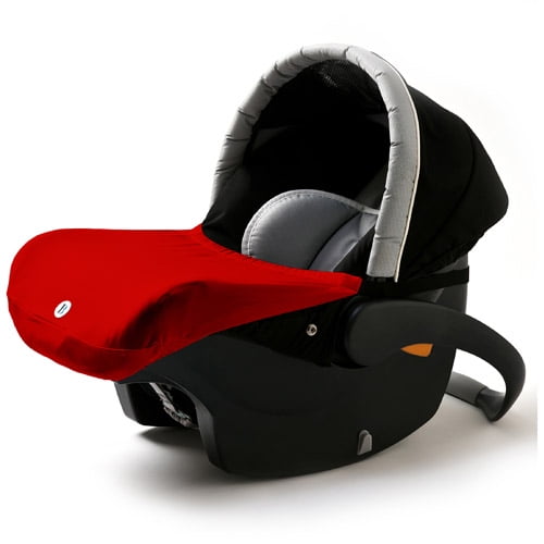 Imagine Baby The Shell - Vibrant Red Weather-Protective Baby Cover