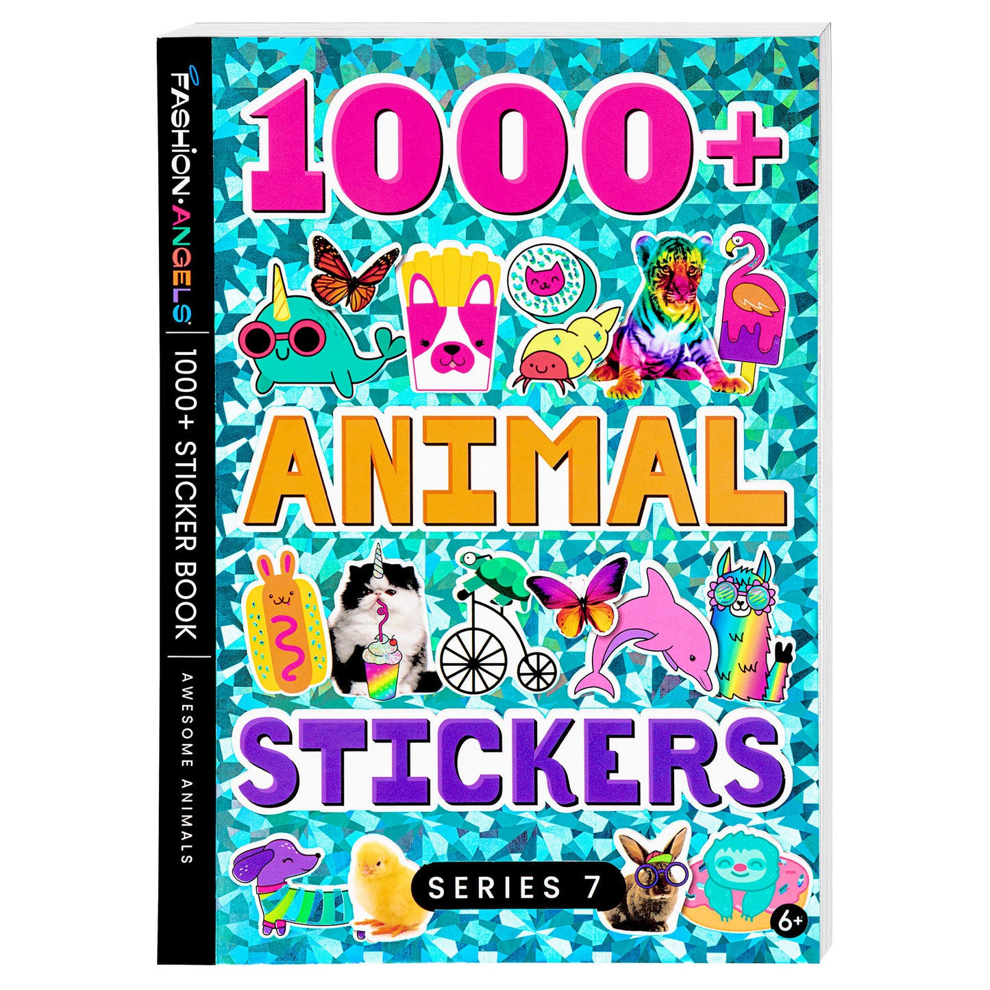 Sticker Mania 4-Pack Sticker Books - Themes Including Cute, Photoreal, Food, Animals