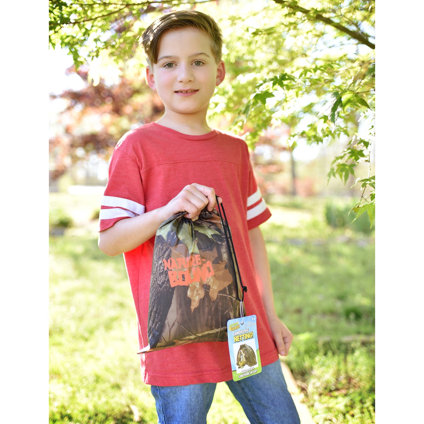 Nature Bound Kids Camouflage Netting for Ultimate Fort Building