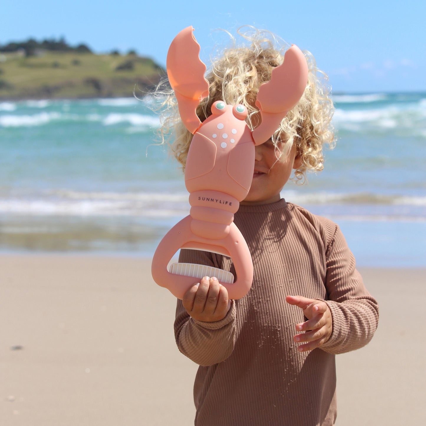 Sunnylife Sand Claws Lobster Coral - Beach Scoop & Play Toy