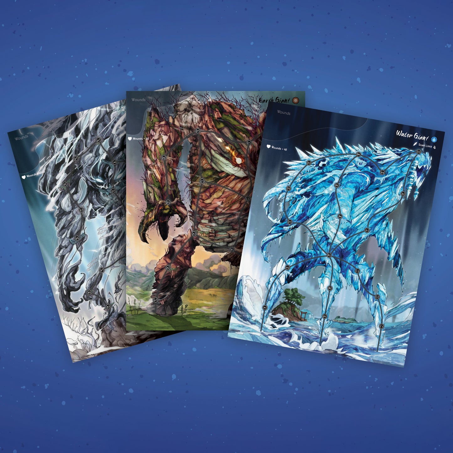Renegade Games Wraith & The Giants Solo Hero Series Game