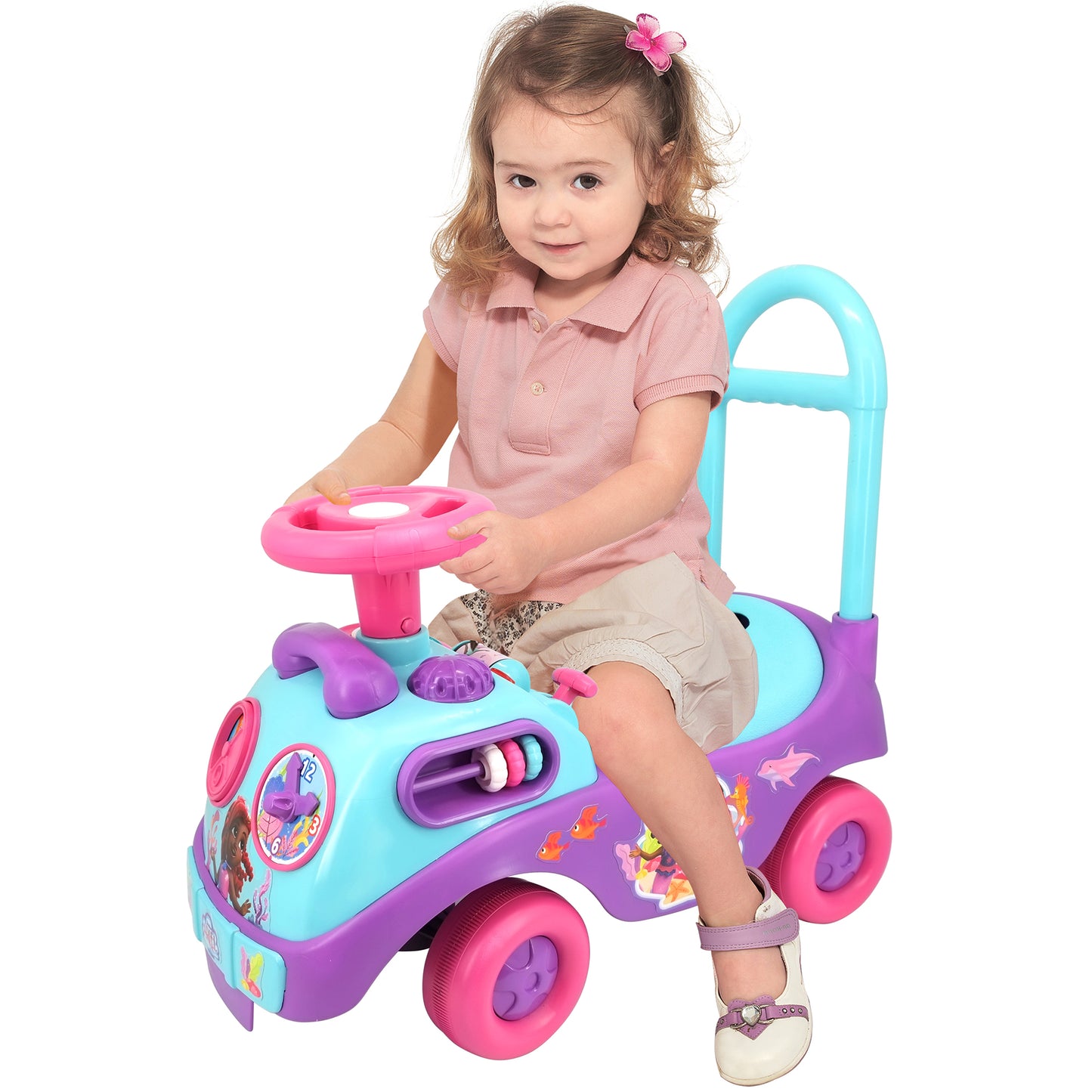Kiddieland Disney Ariel Light & Sound Activity Ride-On