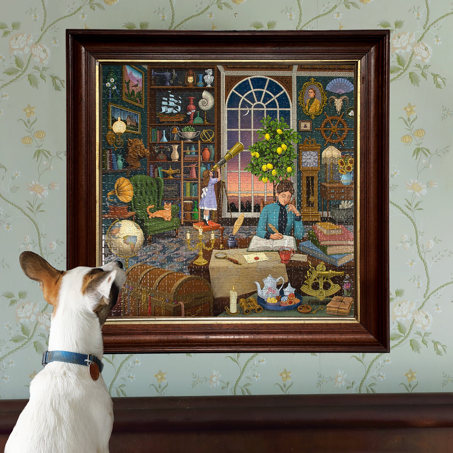 eeBoo Piece&Love Alchemist's Library Jigsaw Puzzle - 1000 pc