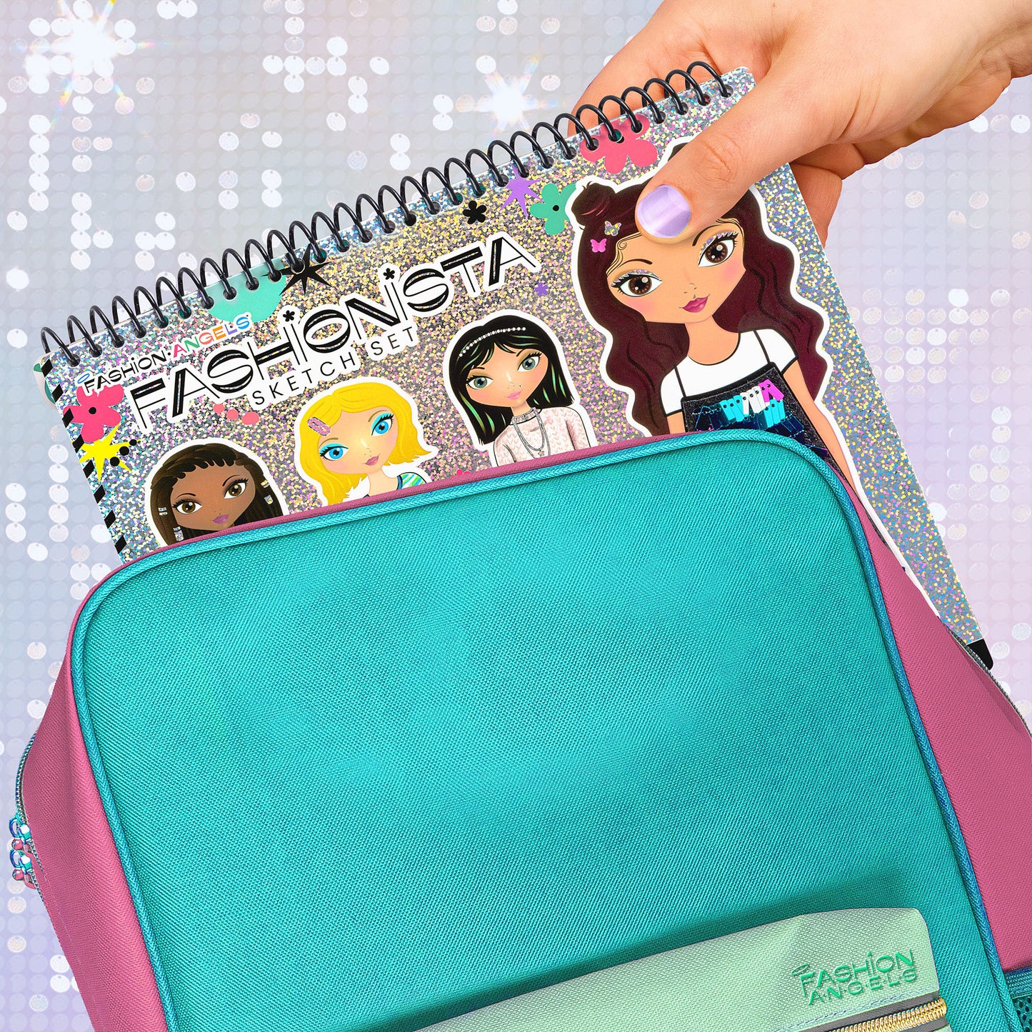 Creative Kids Sketch Portfolio Bundle: Fashionista & Beauty Guru - Design Set