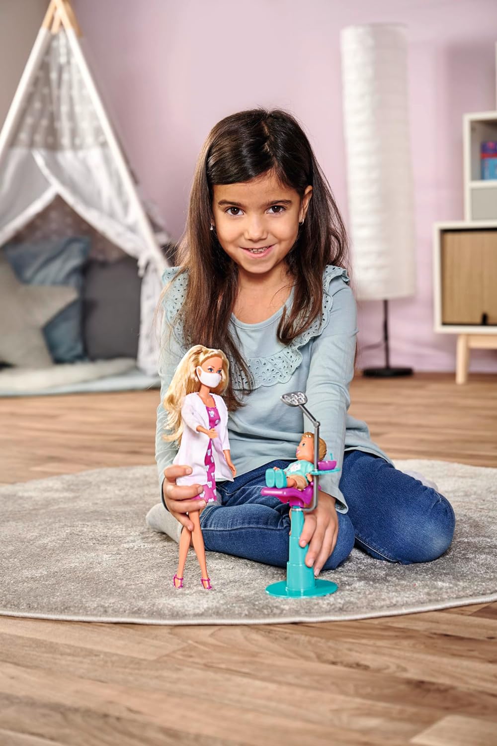 Simba SL Dentist Play Set with Toddler Patient Doll