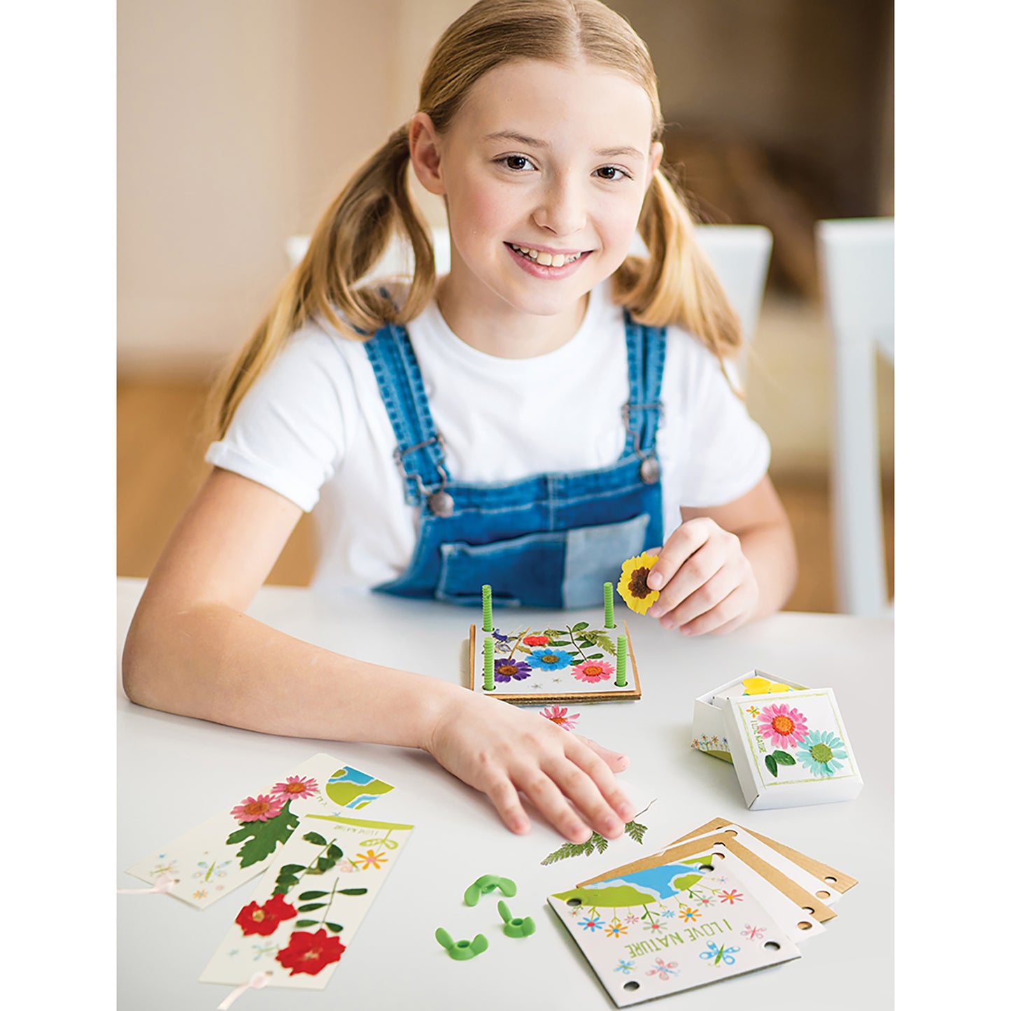 Green Creativity: Pressed Flower Art