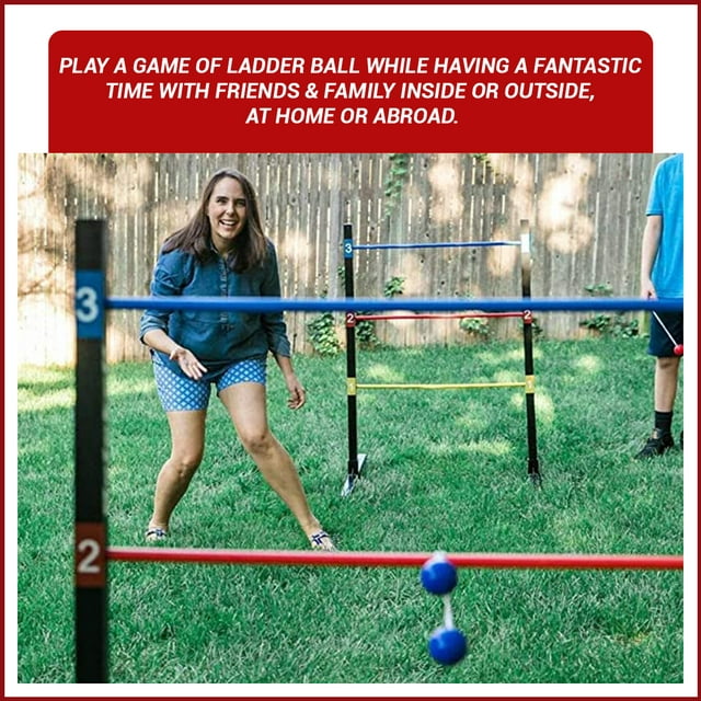 Bolaball Vibrant Red Accessory Pack for Ultimate Backyard Fun