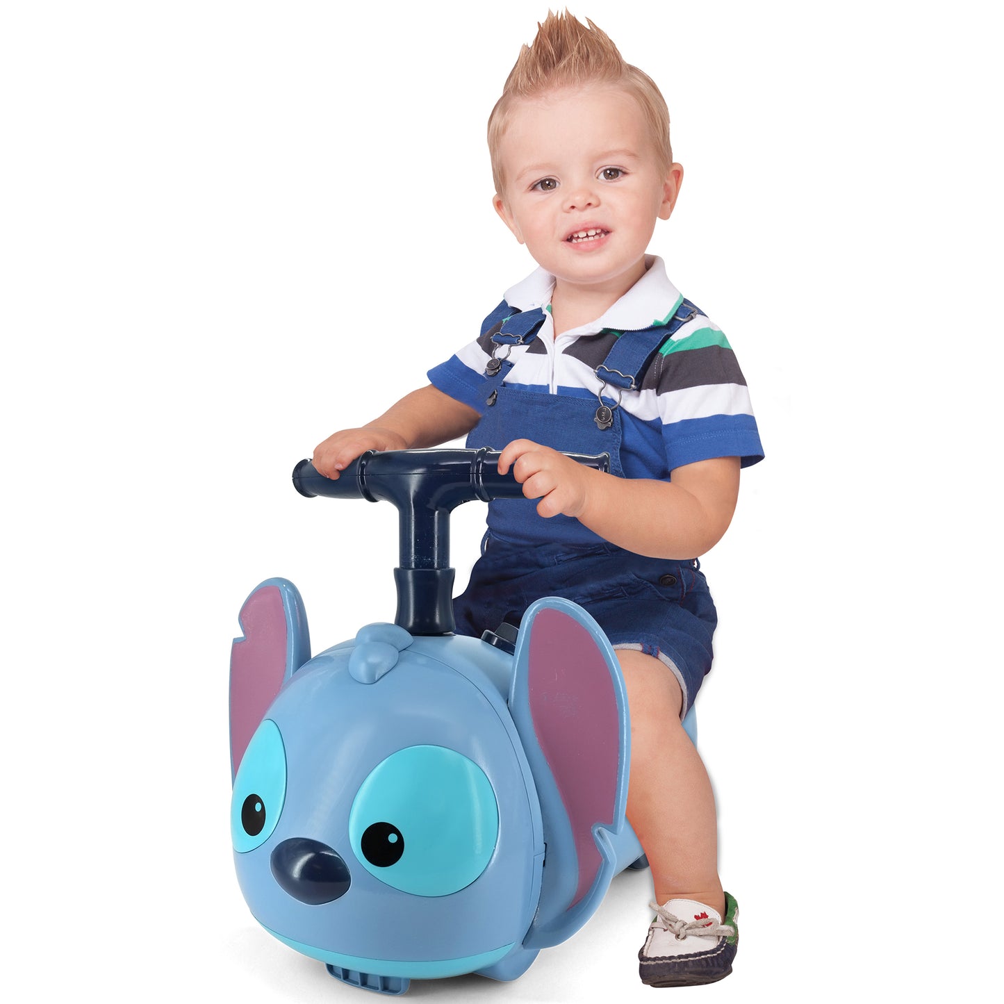Kiddieland - Zoom Zoom Ride On - Disney Stitch Lights & Sounds