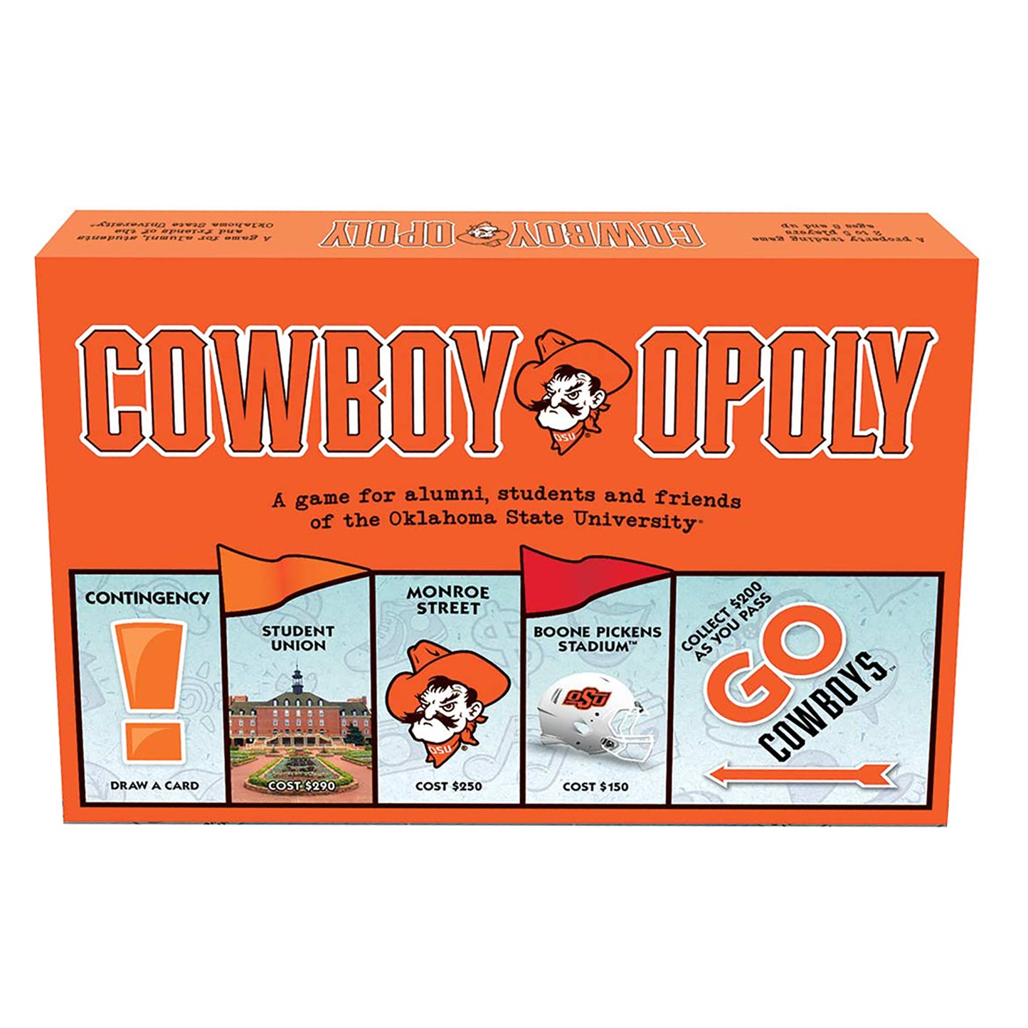 Oklahoma State Cowboys Cowboyopoly Board Game