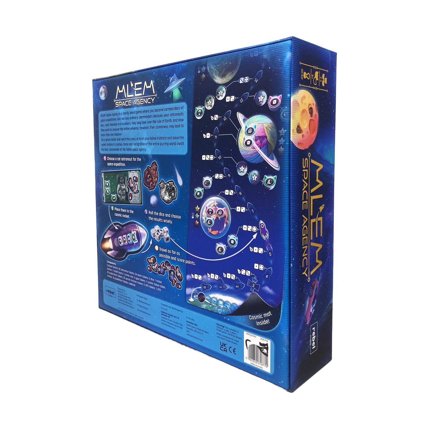 Reiner Knizia's MLEM: Space Agency - Cosmic Cat Commanders