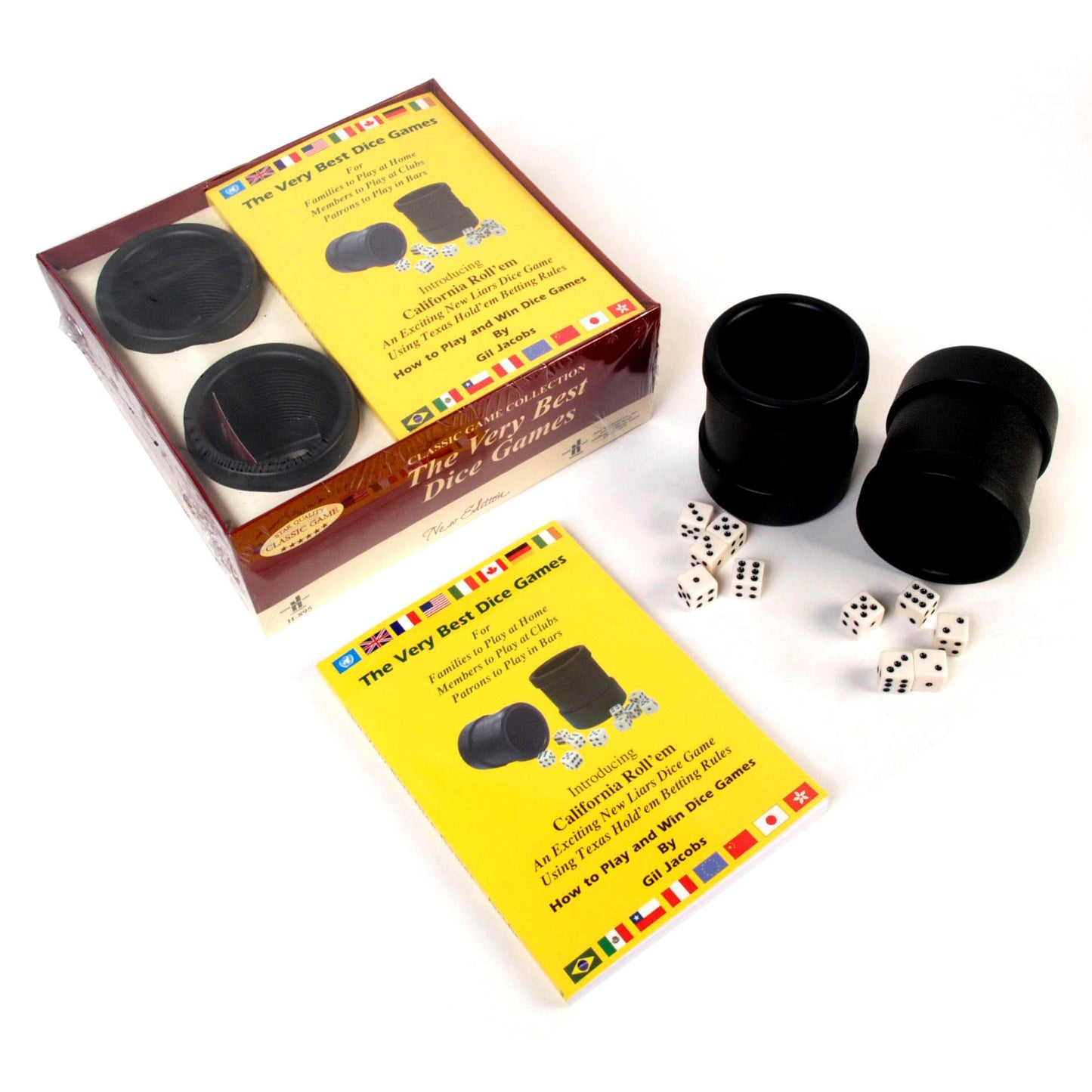 Ultimate Dice Master Game Set Featuring Over 100 Dice Games