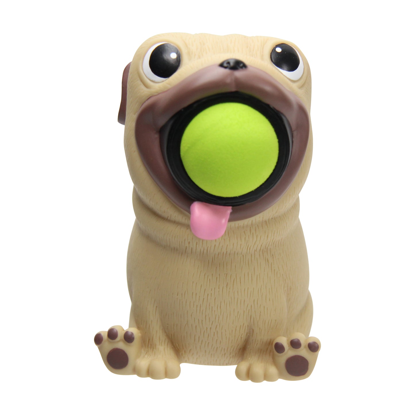Pug Popper Foam Ball Blaster Toy